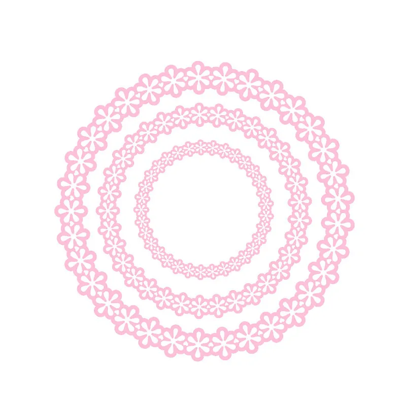 YaMinSanNiO Circle штампы для резки металла новые скрапбукинга тиснения трафареты