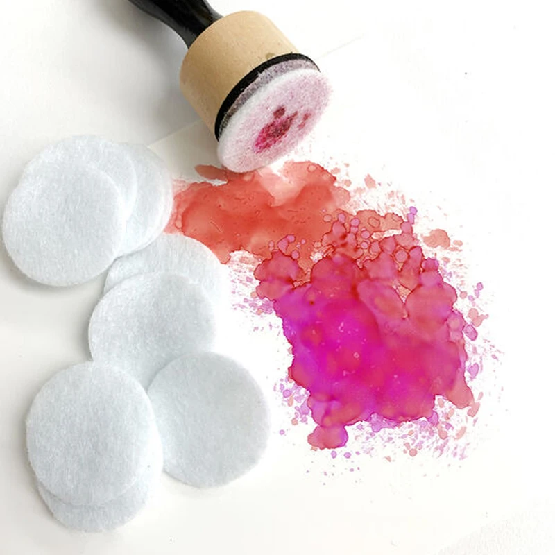 Спиртовые чернила мини-аппликатор инструмент войлок пена воздуходувка краска