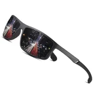 Солнцезащитные очки AOFLY мужские, квадратные поляризационные очки в оправе TR90, для вождения, рыбалки, UV400