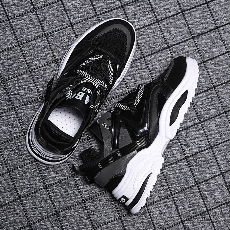 Женские беговые кроссовки уличная спортивная обувь на высоком каблуке