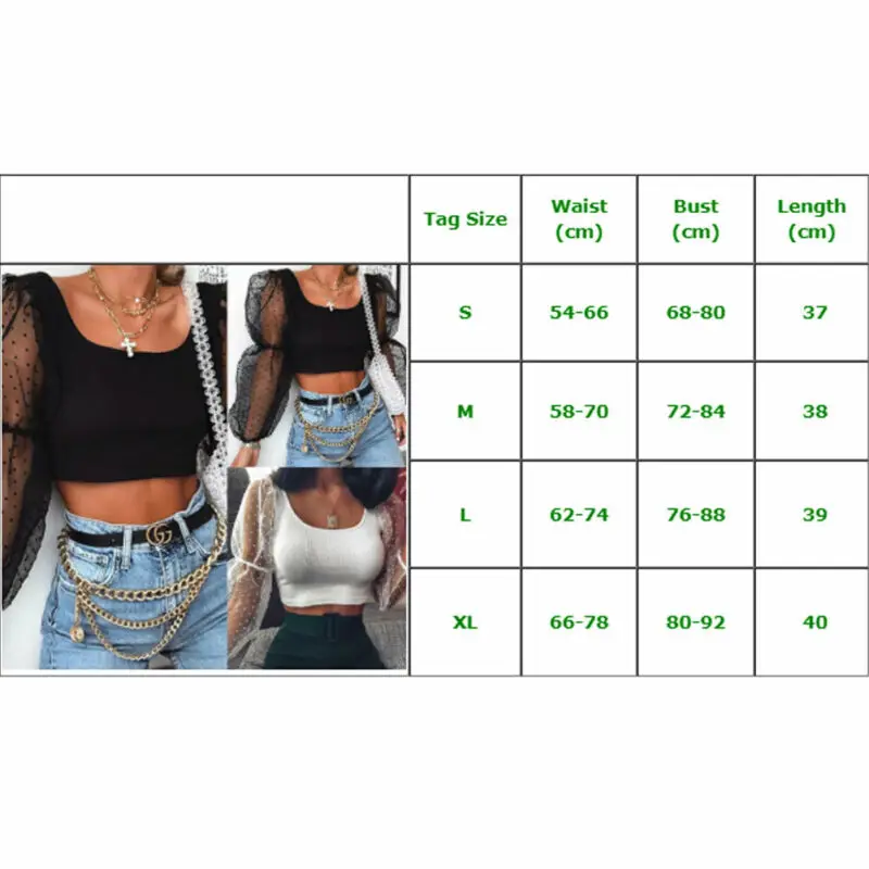 

Women Blouses Top Sexy Vintage Dot Lace Mesh Sheer See through Long Puff Sleeve Slim Crop Tops Shirts Elegant Blouse Plus Size
