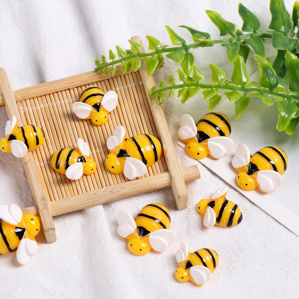 5 шт. искусственные пчелы из смолы мини подвески с имитацией детские игрушки DIY