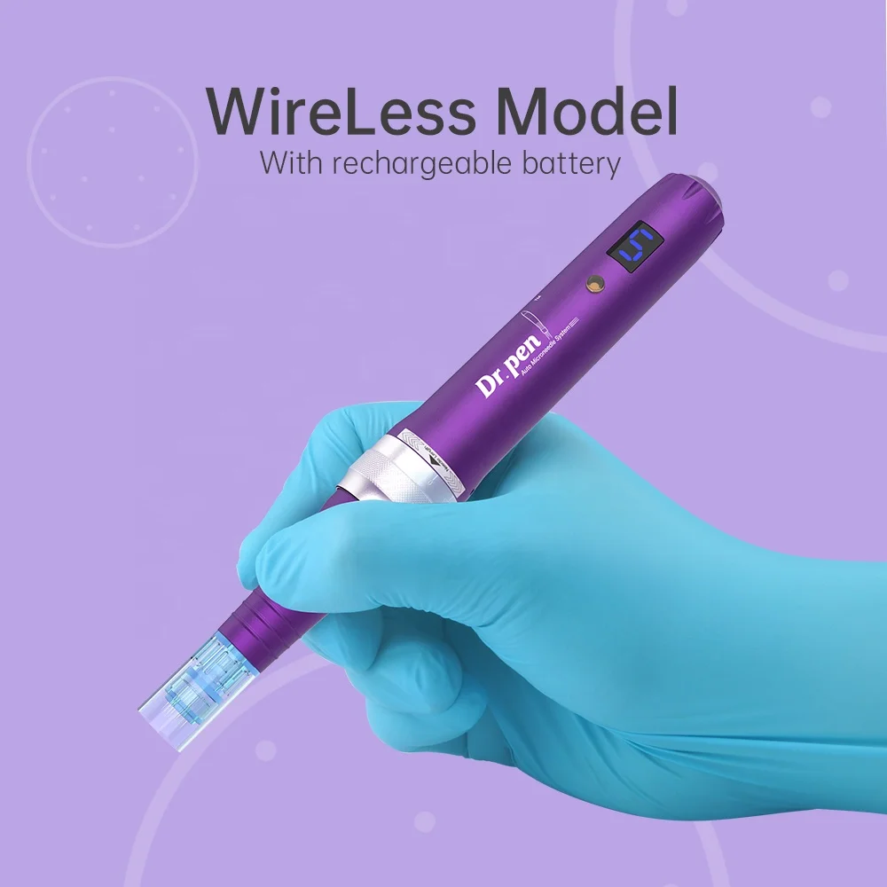 

Hot Selling LED Screen Dr.pen X5-W Wireless Micro Needles Derma Rolling Pen Ultima Wired Electric Auto Microneedle Dermapen
