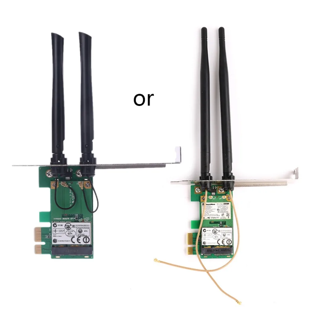 AR9281 Настольный беспроводной Wifi PCI-E адаптер карты 300 м двойная несъемная антенна |