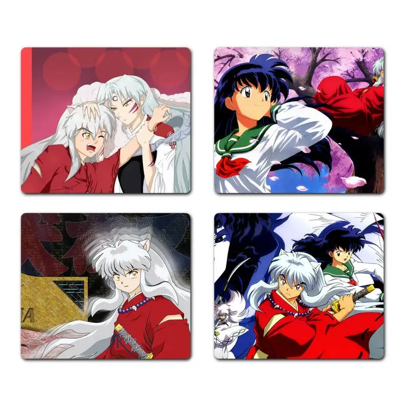 

Игровая мышь для ноутбука Inuyasha, Нескользящая подушка, квадратная толщина 2 мм
