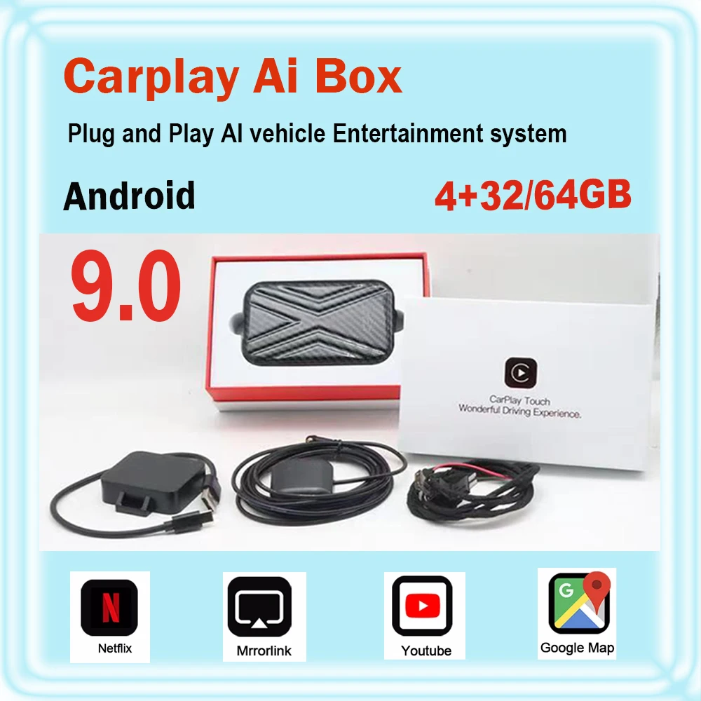 

Система Android 9 AI Box для Mercedes Benz W177 W247 A B Class GLA CLA со встроенным CarPlay, поддержка Mirror Link Multimedi