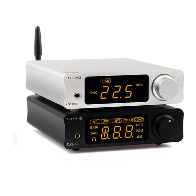 TOPPING DX3 PRO USB DAC Bluetooth 5,0 AK4493EQ DSD512 Профессиональный ЦАП усилитель оптический выход цифровой аудио декодер Es9038