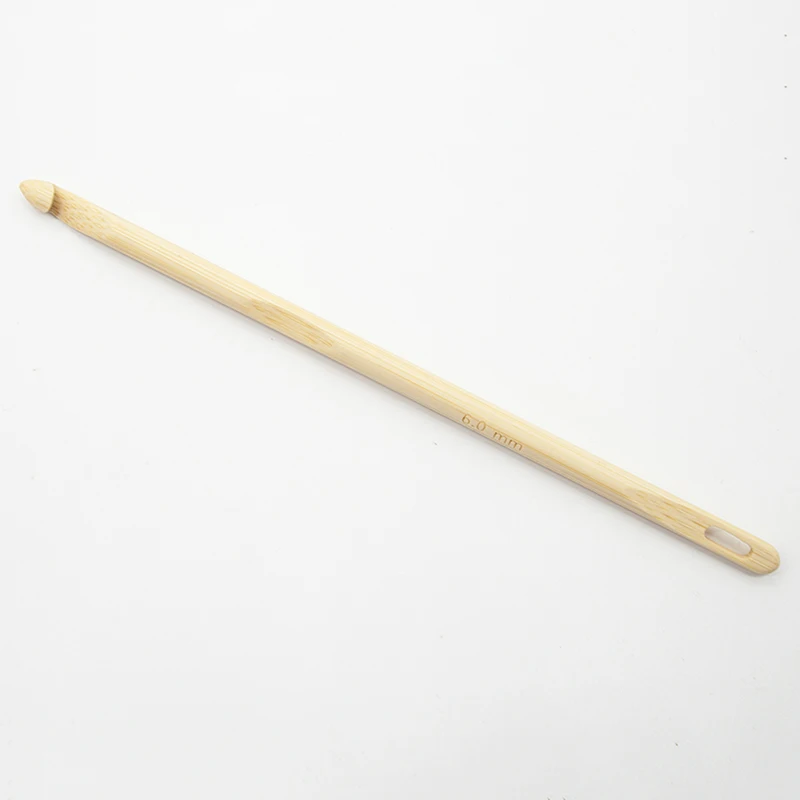 

3Pcs/Set Afghan Tunisian Wooden Crochet Hook Set Knitting Needle Hand Knit Tool With Eye Knitting Needles Crochet Hook