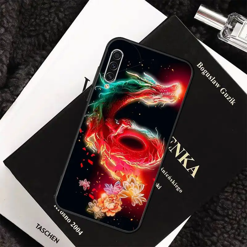 

Dragon chinese style cool design Phone Case for samsung galaxy a 51 52 71 50 12 72 21s 70 40 20e 31 30s 32 5G soft cover