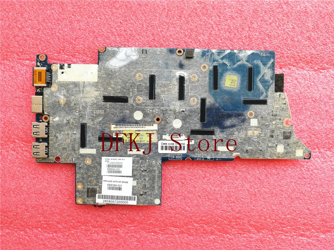 

686089-001 for HP envy4 envy4-1000 LA-8622P i5-2467M CPU laptop Motherboard fully Tested OK
