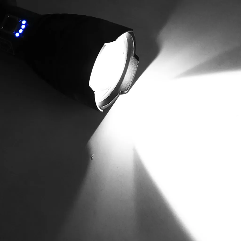 XHP90 светодиодная вспышка светильник масштабируемой зарядка через usb с зарядным Дисплей 2500LM фонарь на открытом воздухе для рыболова для ночной рыбалки фонарь светильник