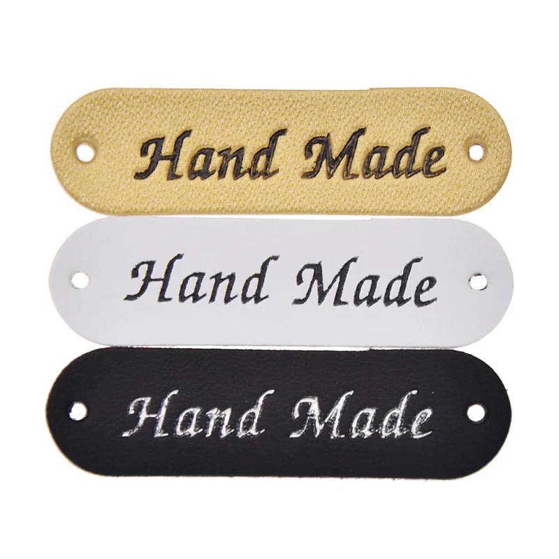 Товары для одежды ручной работы с принтом кожаные этикетки бирки сделай сам