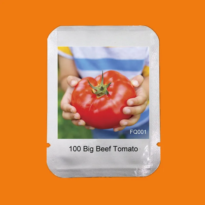 Big Beef Hybrid Tomato bonsai, Professional Pack, 100 Pcs / Pack, Extra-large, Extra-meaty, Extra-tasty Tomato#FQ001