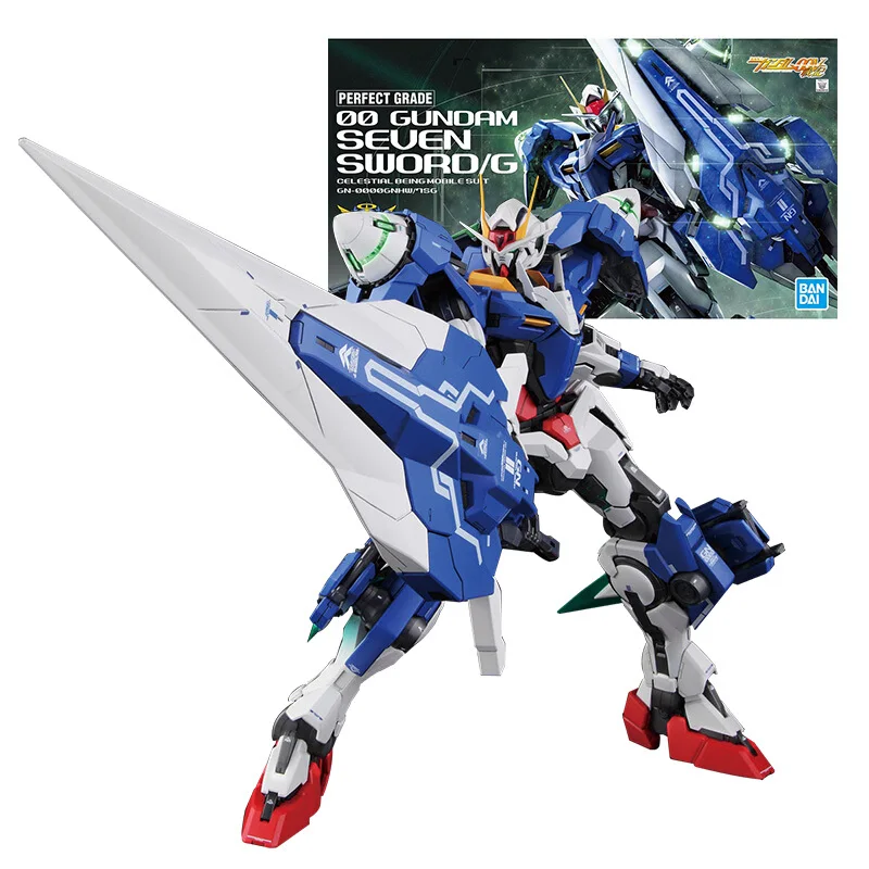 Bandai собранная модель Gundam PG 1/60 00 Seven Swords 5055582 | Игрушки и хобби