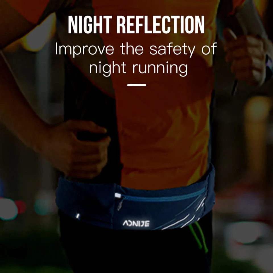 

Aonijie W8105 Lightweight Comfortable Running Waist Bag Belt Hydration Fanny Pack Sports Pockets For Jogging Fitness Gym Hiking