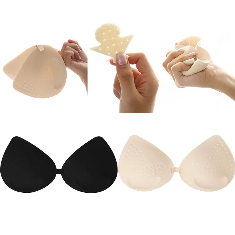 Чистый мягкий дышащий бюстгальтер подушка бесшовный купальник губка латексное