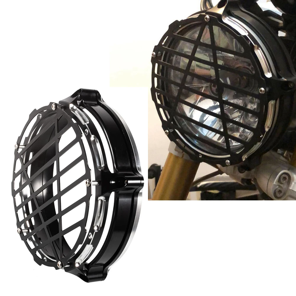 

Motorcycle Headlight Grille Light Cover Protective Guard For R nine T R9T 2014-2020