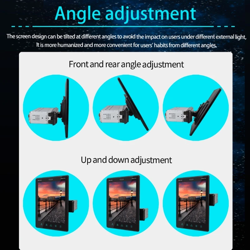 

2 Din Car Stereo Radio Player Voice Control GPS Navigation WiFi Connection Bluetooth Free-hands Call Functions High Quality