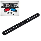 14 винтовая стойка с двойной головкой и поперечной штангой для камеры DSLR монитора DV подставка для микрофона держатель кронштейн для вспышки аксессуары для фотосъемки