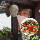 Ловушка для осы, пчелиных насекомых, имитация осы, гнездо, эффективный сейф, Нетоксичная, подвесная, отпугивающая, для осы, Hornets, куртки ZXH