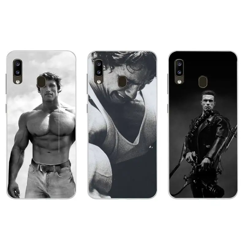 

Arnold Schwarzenegger Phone Case For PC-Samsung S5 S6 S7 S8 S9 S10 S20 S21 Edge Plus E Fe Lite Cover