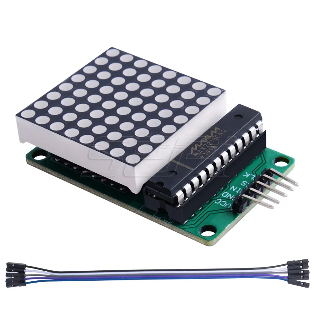 Модуль светодиодной матрицы для Arduino модуль управления индикацией Raspberry Pi 5V 5 шт.