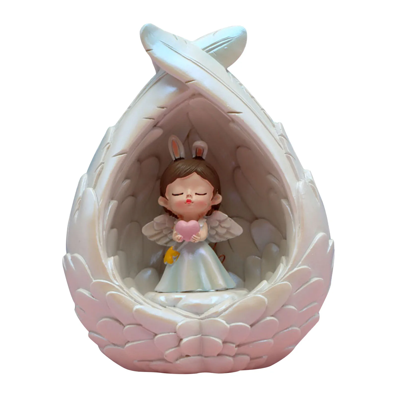 

Wishing Angel Resin Statue A Commemorative Gift For The Bereaved Sympathy Gift In Memory Of Loved One Angel Statue Memorial Gift