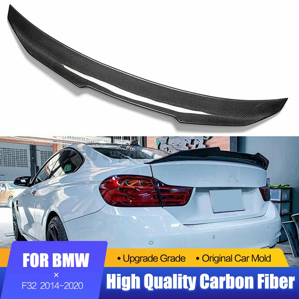 Alerón de techo trasero de fibra de carbono, estilo PSM, para BMW F32 4 Series 2 Door Coupe F32 2014 2015 2016 - UP 420i 428i 430i