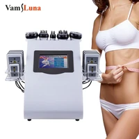 hot sell 6 in 1 vacuum laser radio frequency rf 40k cavi lipo ultrasonic liposuction cavitation slimming machine for spa