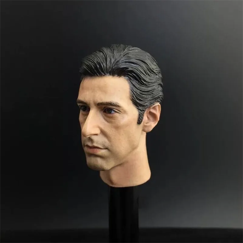 

In Stock For Sale 1/6th Godfather Al Pacino Male Head Sculpture For Usual 12inch Doll Action Figure