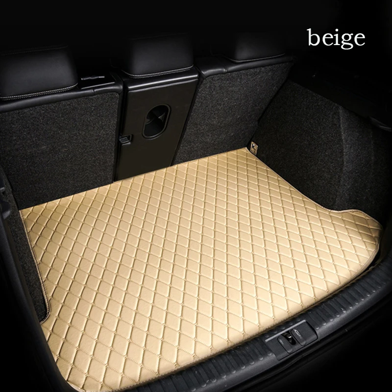 

PU Leather Car Trunk Mat for AUDI A1 A3 A4 A5 A6 A6L A7 A8 A8L Car Accessories Auto Mats Automotive Goods