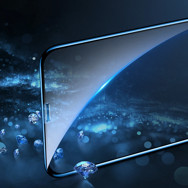 Защитное стекло закаленное 5D для iPhone 11 Pro/XS Max/XR/X/6/6s/7/8 Plus | Мобильные телефоны и