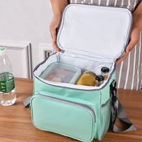 portable insulated thermal lunch bag picnic travel reusable lunch box tote for office school women men children
