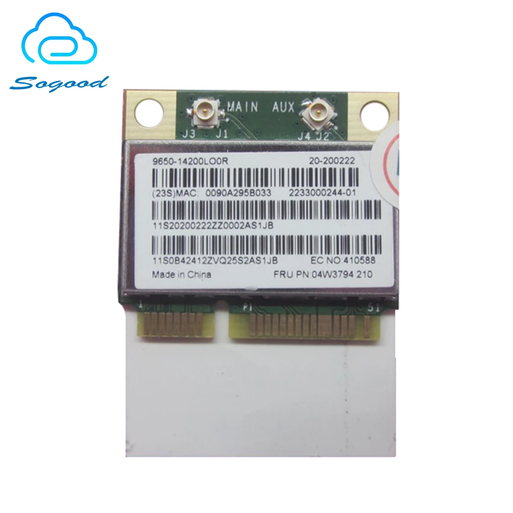 Беспроводная сетевая карта Broadcom BCM943142HM BT4.0 Wi Fi для Lenovo G400 G500 G405 G505 G410 G510 G700 G710 E431 X140E