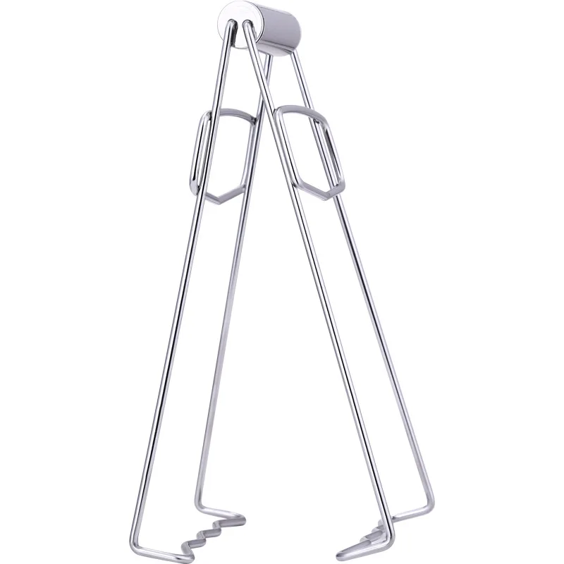 

1Pcs Stainless Steel Pot Pan Dish Bowl Clip Foldable Dish Plate Clip Tong Cooking Clip Kitchen Clamp Gripper For Kitchen Tools