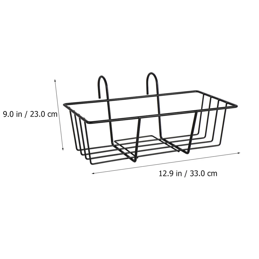 

Flowerpot Holder Iron Hanging Bracket Garden Balcony Flowerpot Hanging Shelf