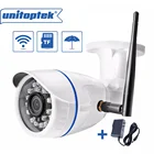 HD 1080P беспроводная Wi-Fi IP камера наружного видеонаблюдения Onvif, камера видеонаблюдения, слот для tf-карты, приложение CamHi с 12 В мощности