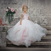 elegance little princess flower girl dresses three dimensional applique children birthday party gown %d0%bf%d0%bb%d0%b0%d1%82%d1%8c%d0%b5 %d0%b4%d0%bb%d1%8f %d0%b4%d0%b5%d0%b2%d0%be%d1%87%d0%ba%d0%b8