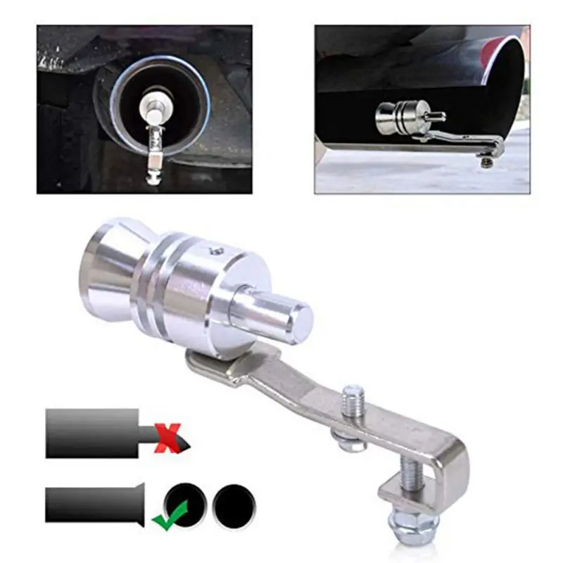 Универсальный симулятор свисток выхлопных газов поддельный турбо трубка