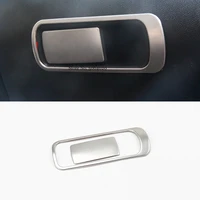 for citroen c5 aircross 2017 2018 2019 stainless steel car copilot glove box handle bowl cover trim car accessories styling 2pcs