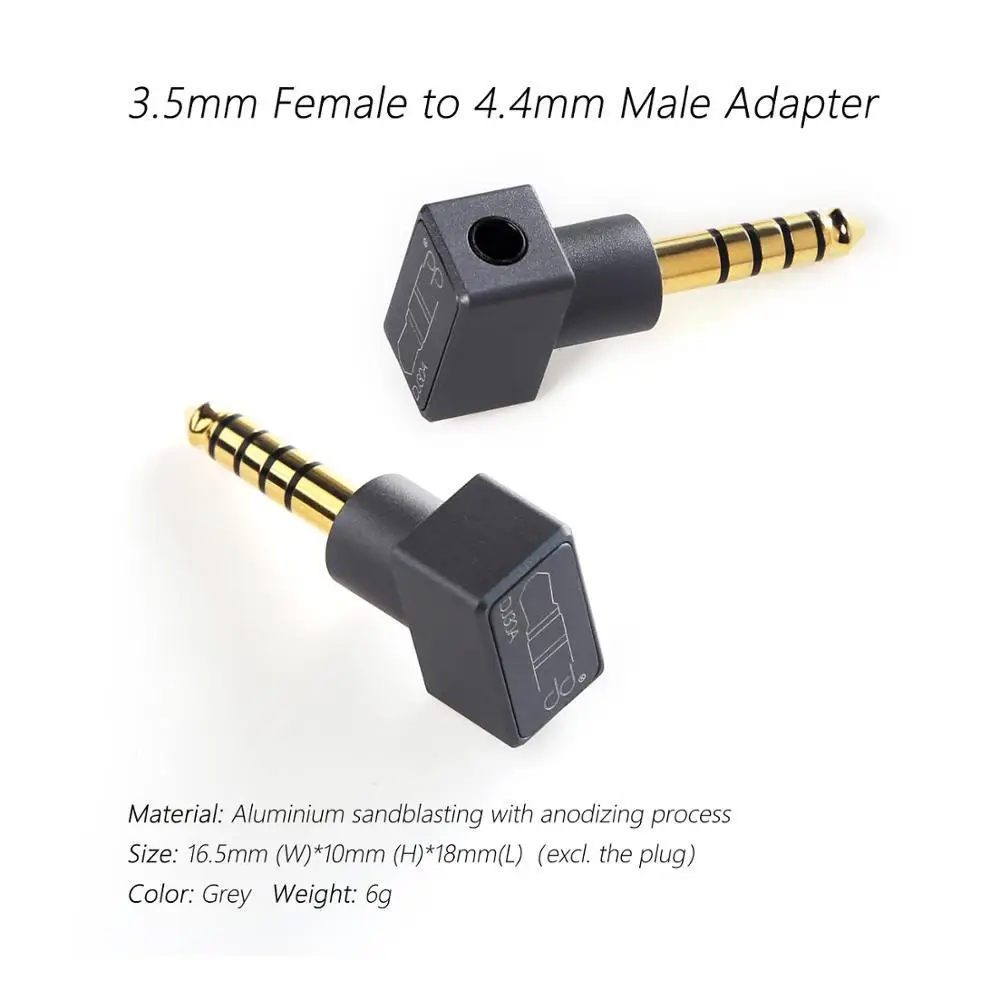 Переходник DD DdHiFi DJ30A с гнездом 3 5 на гнездо 4 выходом например iFi Zen DAC Cayin FiiO Hiby Shanling