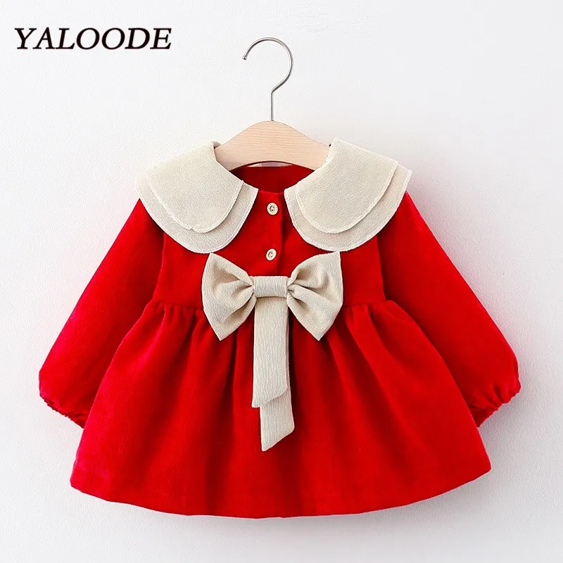 Новинка одежда для маленьких девочек на осень платье принцессы день рождения с