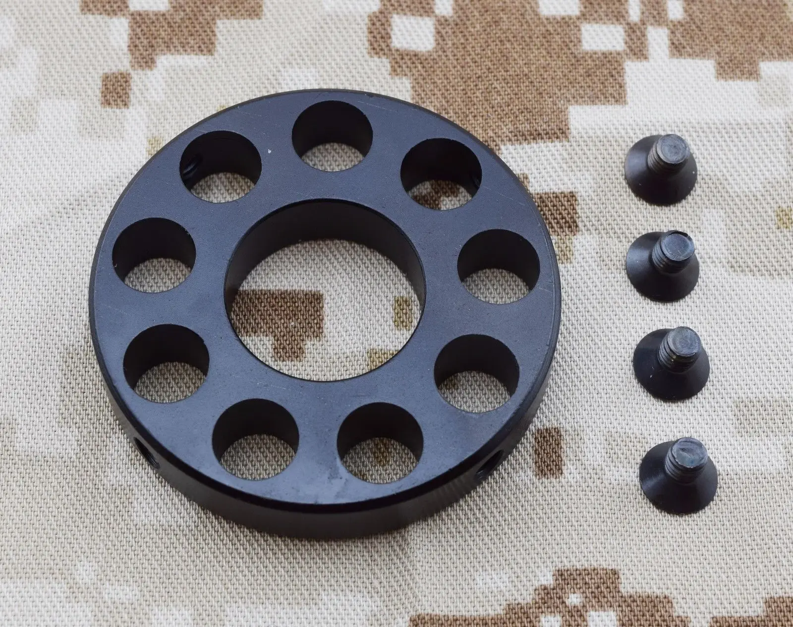 

The 0.75 inch head ring. 223 front ring stabilizer ring Front End Cap Barrel Nut gun mlok