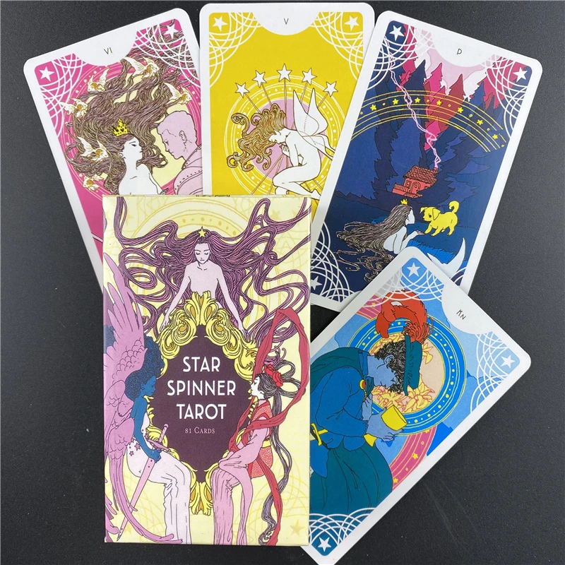 

Star Spinner Tarot Cards English Version Fun Fairies Board Games Playing Family Party Entertainment With PDF