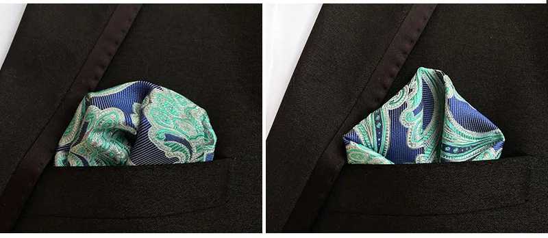 New25* 25 см дизайнерский Карманный квадратный модный платок в горошек Пейсли Цветочный Клетчатый Стиль мужской костюм карманные аксессуары бабочки на подарок ma