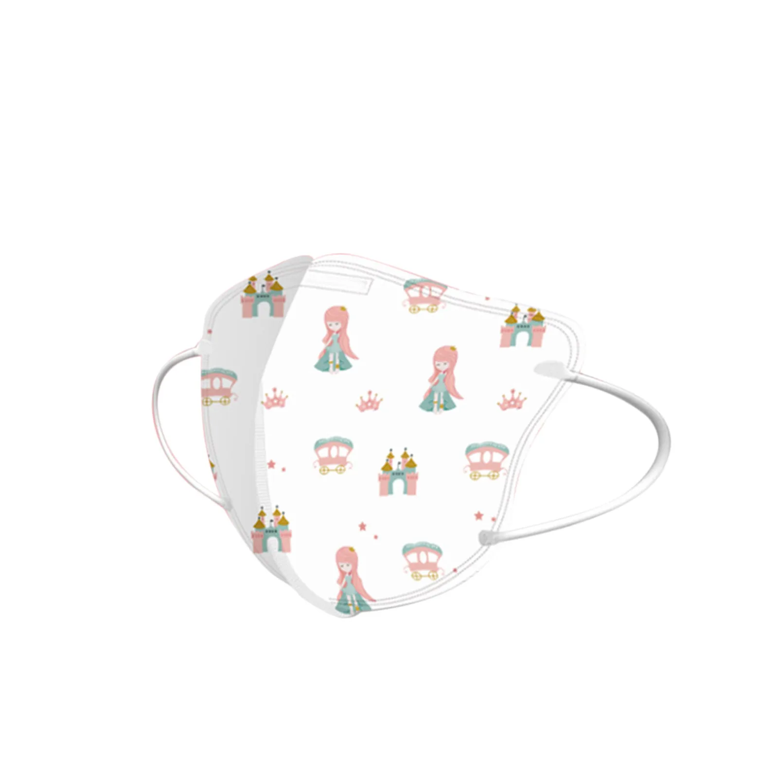

Moledodo 10pcs/bag Children Haze Mask Disposable Mouth mask Spunlace Windproof Mouth-muffle Kids mask