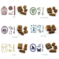 vintage handbook planner function series decoration stamp wooden rubber stamps s m76c