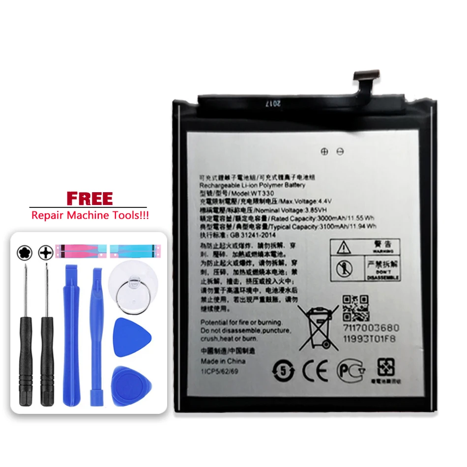 

WT330 Battery For Nokia 4.2 42 WT 330 Nokia4.2 Bateria + Free tool