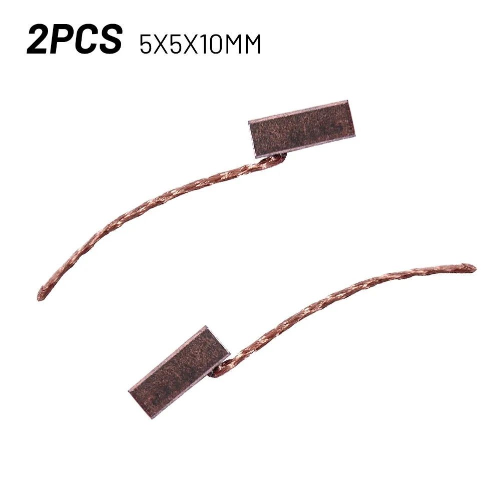 

2 Pcs 5x5x10mm Carbon Brush Wiper Air Conditioning Power Tools Accessories Auxiliary Water Pump Carbon Brush