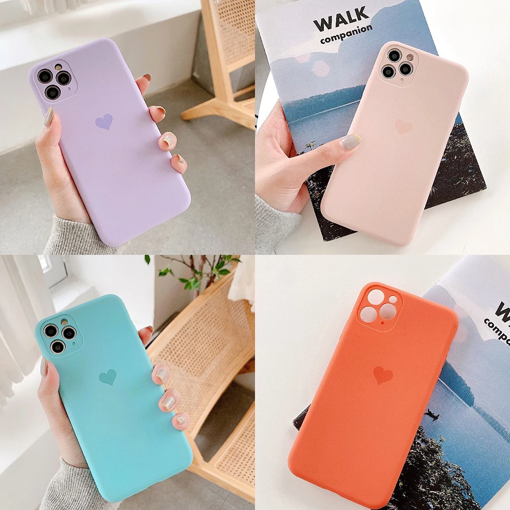 Чехол LOVECOM с жидким сердцем для iPhone 11 Pro Max XR XS 7 8 Plus X Защитный Мягкий силиконовый